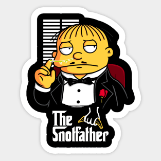 The Snotfather! Sticker